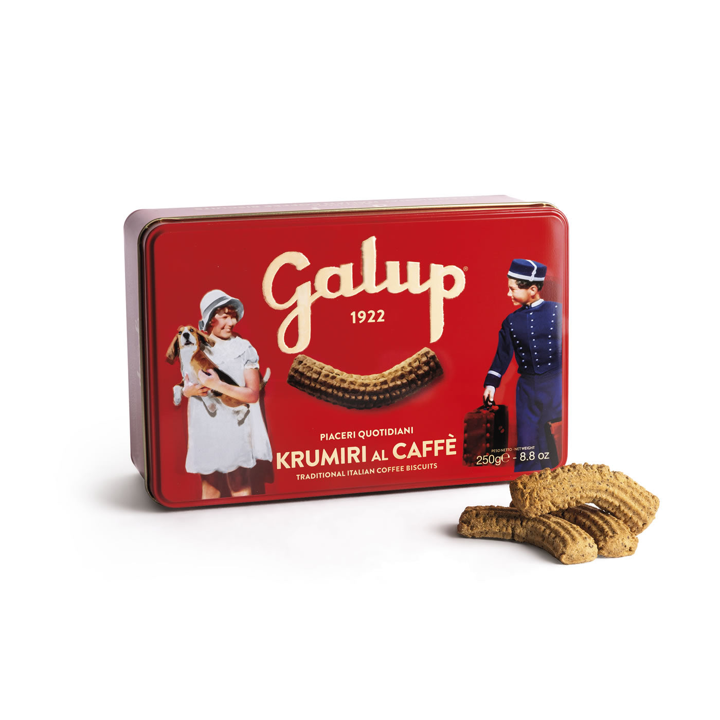 Krumiri al caffè in latta 250g