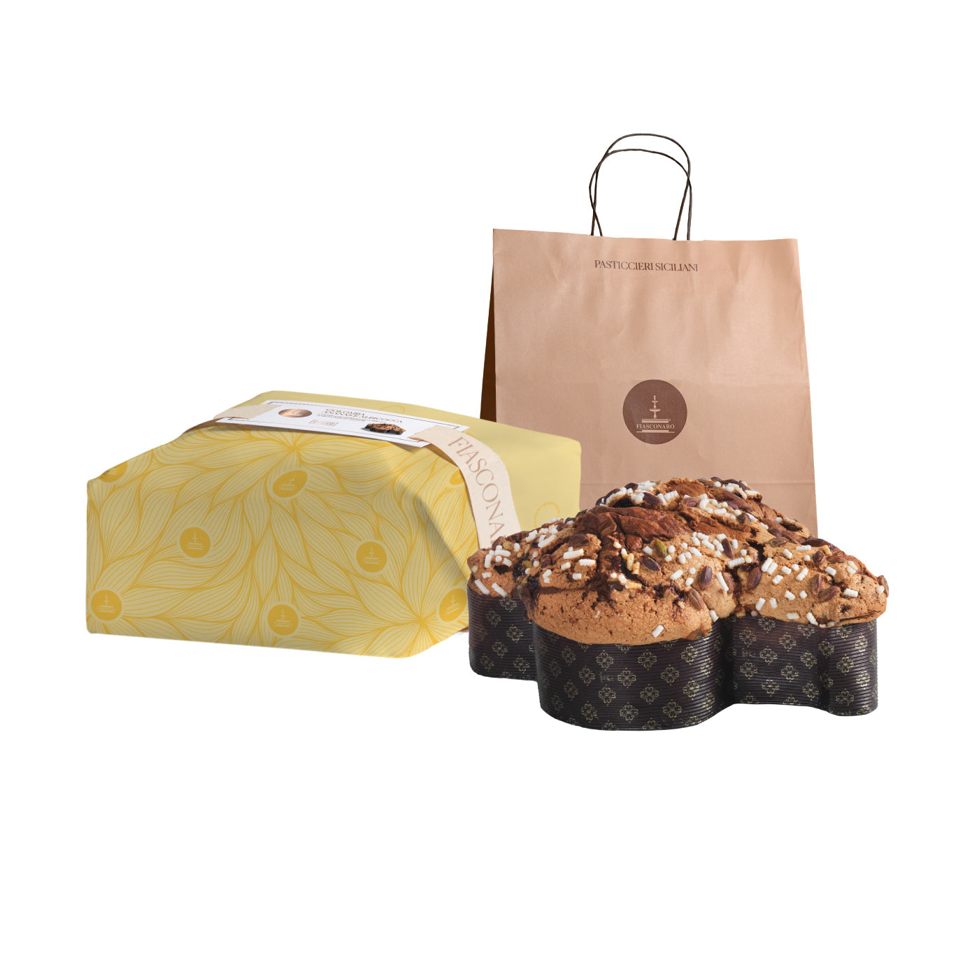 Colomba Ananas, Abricot et Pistache